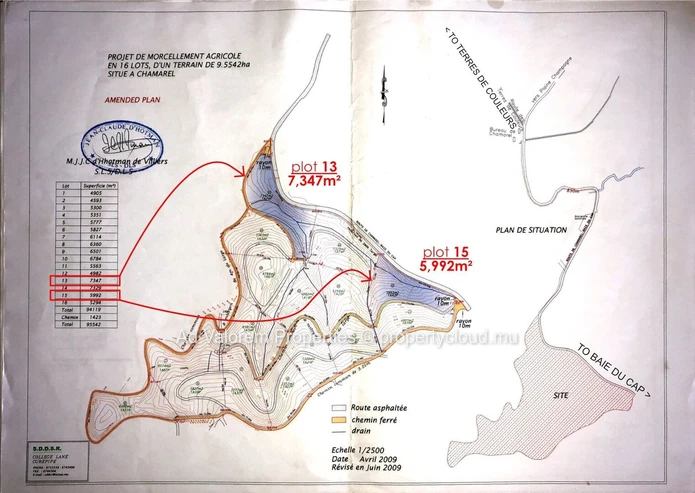 Chamarel - Prime Agricultural Land for Sale 
