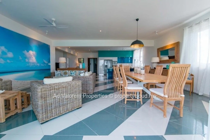 For Rent – Penthouse with Rooftop and Private Pool in Trou d’Eau Douce (Sole Mandate)