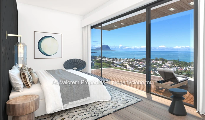 Resale - Upcoming Availability of an Apartment with Scenic Panorama - Tamarin