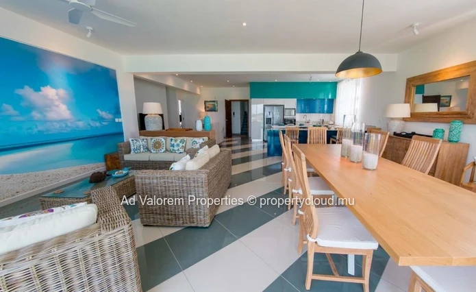 For Rent – Penthouse with Rooftop and Private Pool in Trou d’Eau Douce (Sole Mandate)