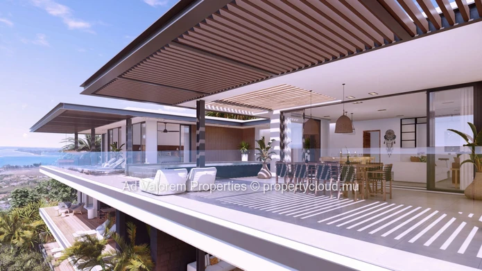 Resale - Upcoming Availability of a Penthouse with Scenic Panorama - Tamarin