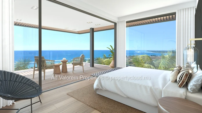 Resale - Upcoming Availability of a Penthouse with Scenic Panorama - Tamarin