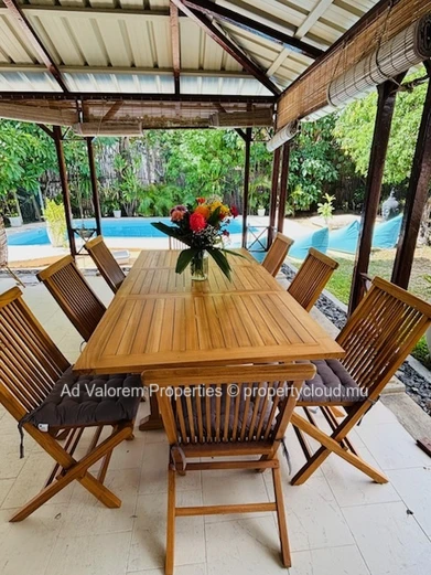 Charming Furnished House for Sale in Tamarin – With Private Pool