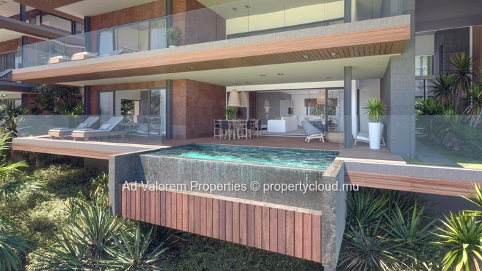 Resale - Upcoming Availability of an Apartment with Scenic Panorama - Tamarin