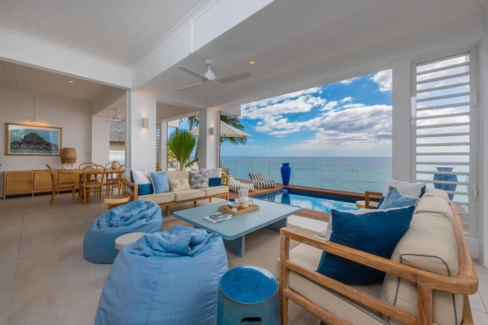 Beautiful house for rent in Tamarin.