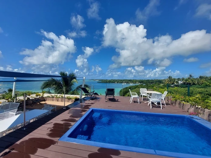 For Rent – Penthouse with Rooftop and Private Pool in Trou d’Eau Douce (Sole Mandate)