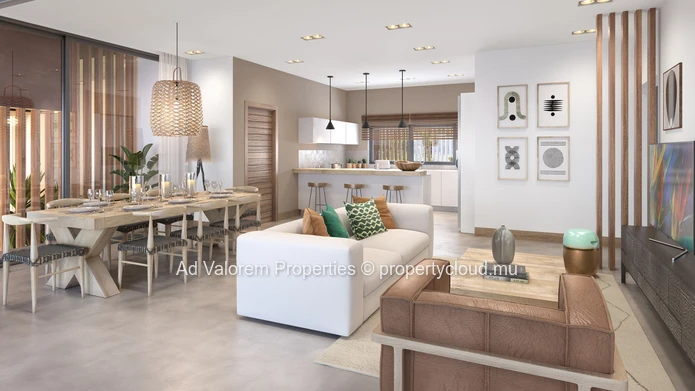 Resale - Upcoming Availability of an Apartment with Scenic Panorama - Tamarin